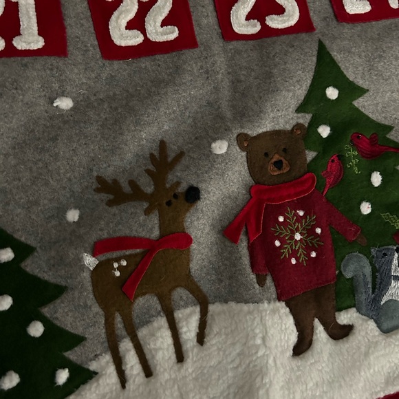 Crate and Barrel holiday critter advent calendar. - Picture 2 of 5